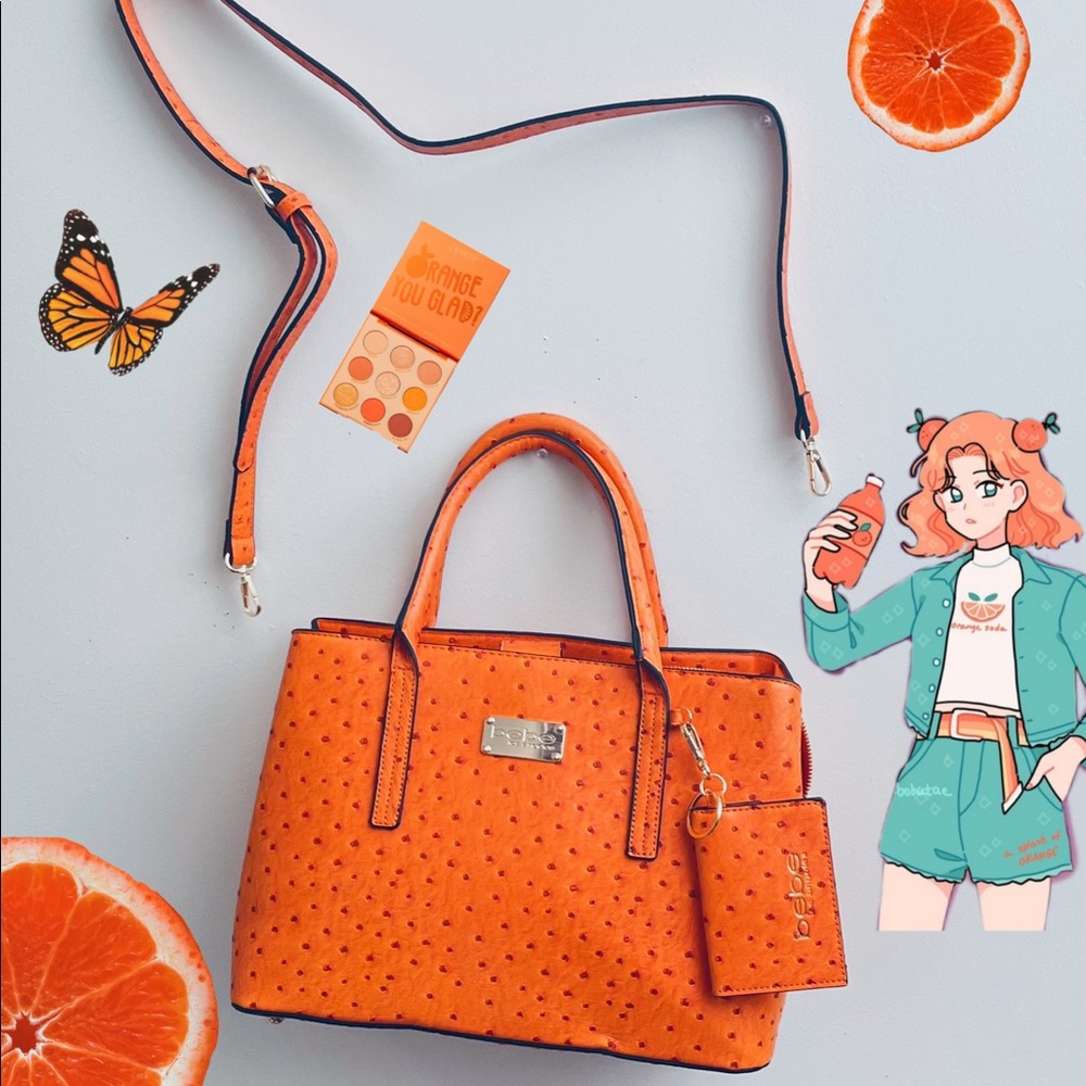 🍊 Orange Luxary Tote purse 🍊
